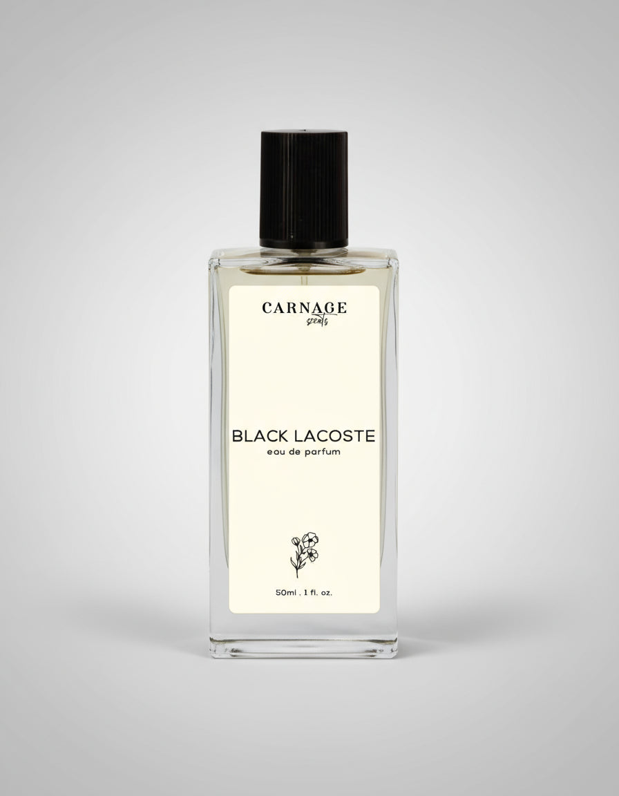 black lacoste 50ml perfume impression