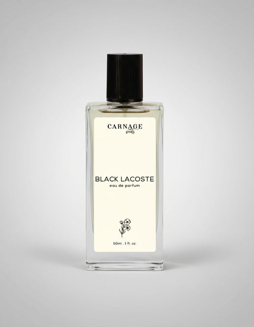 black lacoste 50ml perfume impression