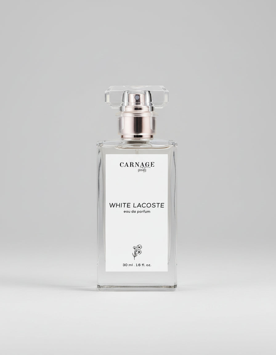 White lacoste by lacoste men perfume