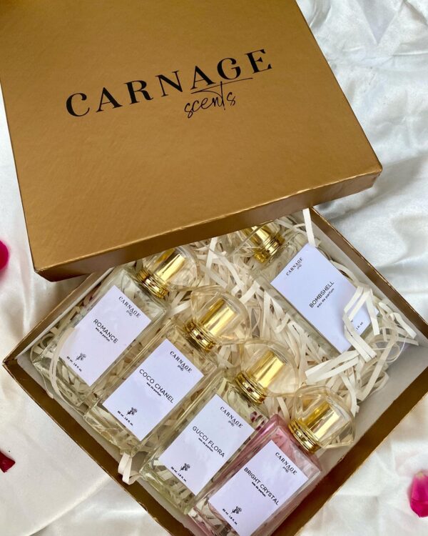 Gold friday box fragrance giftset